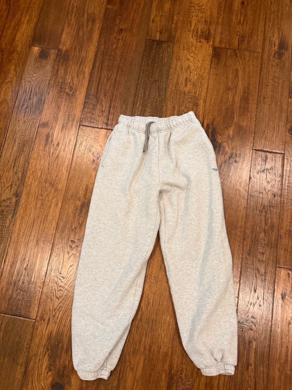 TNA Aritzia grey cozy sweatpants